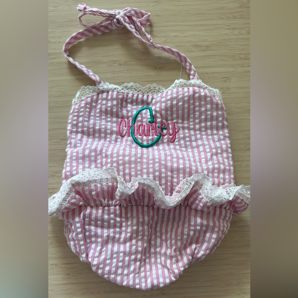 Charley monogram swim suit 2T
